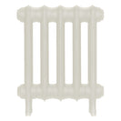 Emmeline I - Chalk White Cast Iron Column Radiator H407mm x W363mm 1 Column - Wall Hung