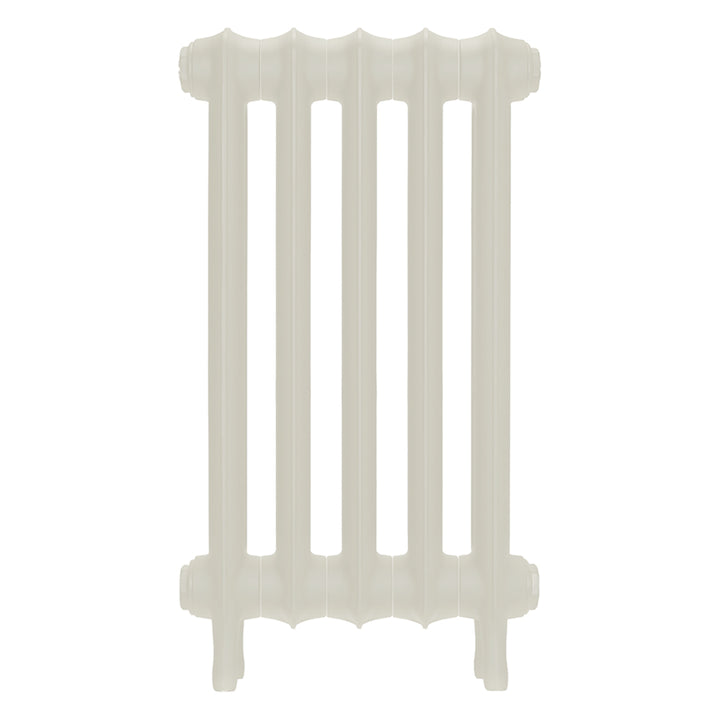 Emmeline I - Chalk White Cast Iron Column Radiator H607mm x W363mm 1 Column - Wall Hung