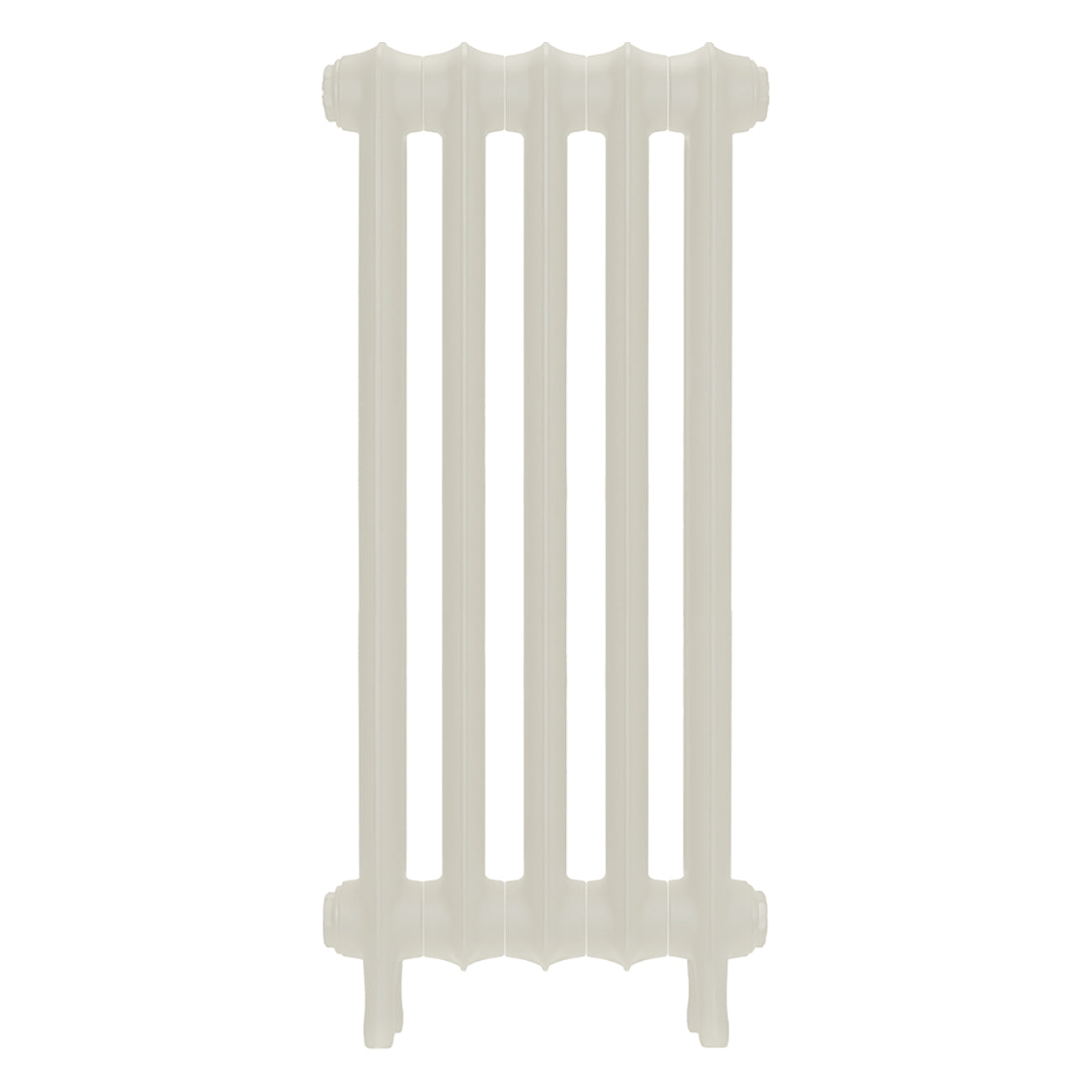 Emmeline I - Chalk White Cast Iron Column Radiator H807mm x W363mm 1 Column - Wall Hung