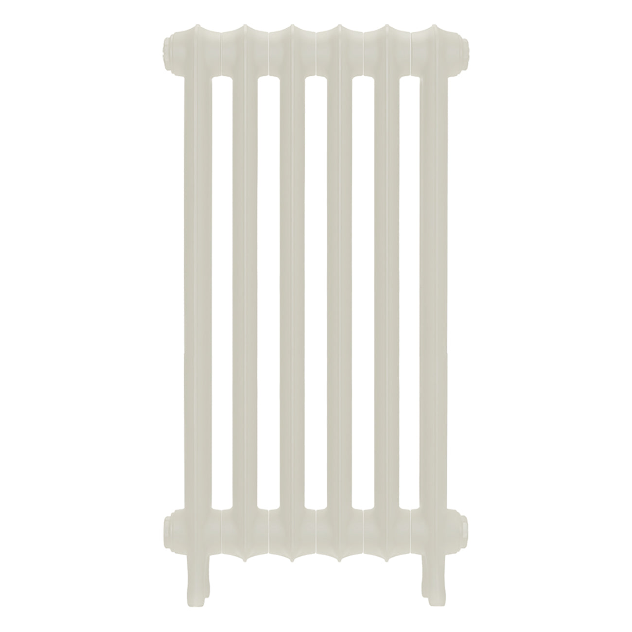 Emmeline I - Chalk White Cast Iron Column Radiator H807mm x W429mm 1 Column - Wall Hung
