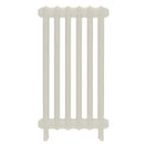 Emmeline I - Chalk White Cast Iron Column Radiator H807mm x W429mm 1 Column - Wall Hung