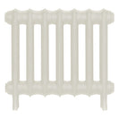 Emmeline I - Chalk White Cast Iron Column Radiator H407mm x W496mm 1 Column - Wall Hung