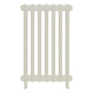 Emmeline I - Chalk White Cast Iron Column Radiator H807mm x W496mm 1 Column - Wall Hung