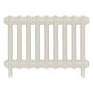 Emmeline I - Chalk White Cast Iron Column Radiator H407mm x W629mm 1 Column - Wall Hung