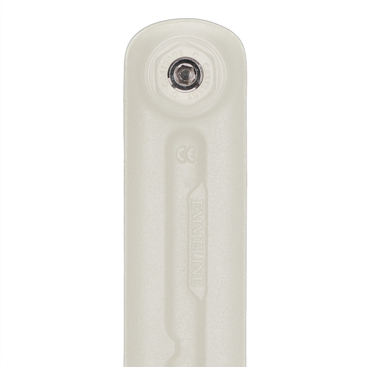 Emmeline I - Chalk White Cast Iron Column Radiator H607mm x W363mm 1 Column - Wall Hung