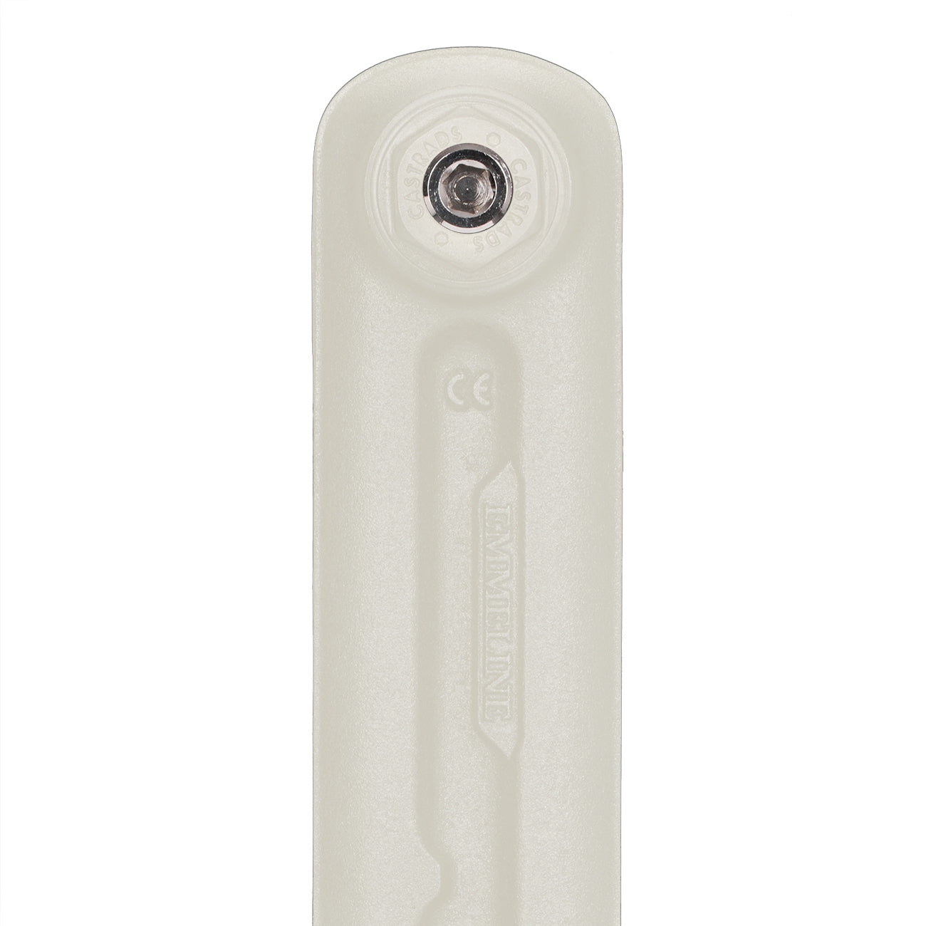 Emmeline I - Chalk White Cast Iron Column Radiator H865mm x W762mm 1 Column - Floor Standing