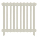 Emmeline II - Chalk White Cast Iron Column Radiator H613mm x W695mm 2 Column - Wall Hung