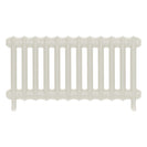 Emmeline II - Chalk White Cast Iron Column Radiator H413mm x W828mm 2 Column - Wall Hung