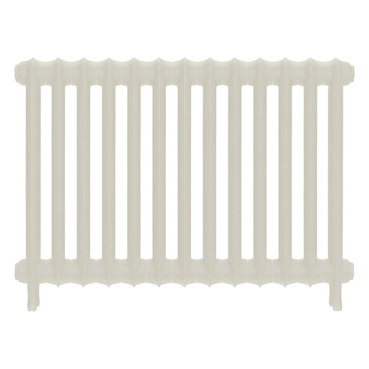Emmeline II - Chalk White Cast Iron Column Radiator H613mm x W895mm 2 Column - Wall Hung