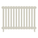 Emmeline II - Chalk White Cast Iron Column Radiator H613mm x W895mm 2 Column - Wall Hung