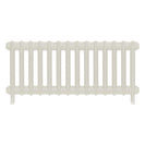 Emmeline II - Chalk White Cast Iron Column Radiator H413mm x W961mm 2 Column - Wall Hung