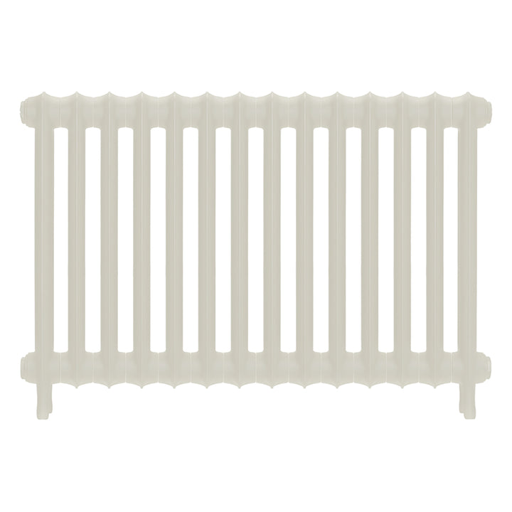 Emmeline II - Chalk White Cast Iron Column Radiator H613mm x W961mm 2 Column - Wall Hung