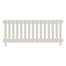 Emmeline II - Chalk White Cast Iron Column Radiator H413mm x W1028mm 2 Column - Wall Hung