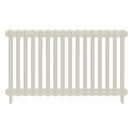Emmeline II - Chalk White Cast Iron Column Radiator H613mm x W1094mm 2 Column - Wall Hung