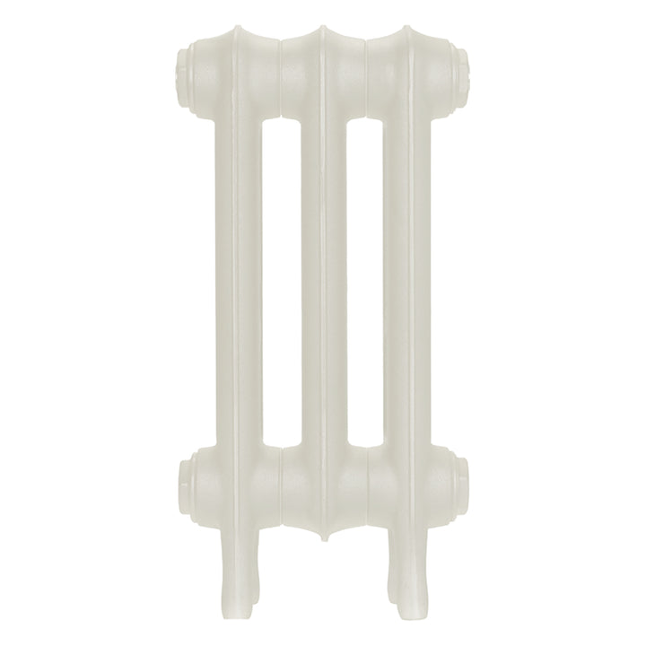 Emmeline II - Chalk White Cast Iron Column Radiator H413mm x W230mm 2 Column - Wall Hung