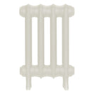 Emmeline II - Chalk White Cast Iron Column Radiator H413mm x W296mm 2 Column - Wall Hung