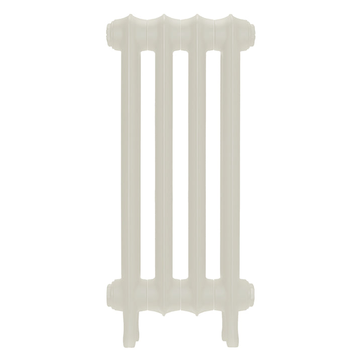 Emmeline II - Chalk White Cast Iron Column Radiator H613mm x W296mm 2 Column - Wall Hung