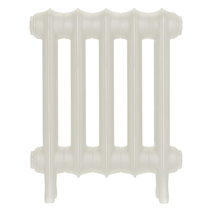 Emmeline II - Chalk White Cast Iron Column Radiator H413mm x W363mm 2 Column - Wall Hung