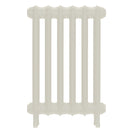 Emmeline II - Chalk White Cast Iron Column Radiator H613mm x W429mm 2 Column - Wall Hung