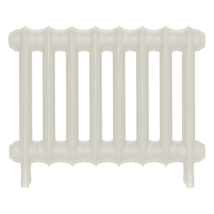 Emmeline II - Chalk White Cast Iron Column Radiator H413mm x W562mm 2 Column - Wall Hung