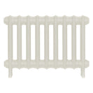 Emmeline II - Chalk White Cast Iron Column Radiator H413mm x W629mm 2 Column - Wall Hung
