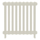 Emmeline II - Chalk White Cast Iron Column Radiator H613mm x W629mm 2 Column - Wall Hung
