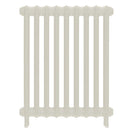 Emmeline II - Chalk White Cast Iron Column Radiator H813mm x W629mm 2 Column - Wall Hung
