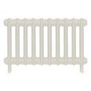 Emmeline III - Chalk White Cast Iron Column Radiator H416mm x W695mm 3 Column - Wall Hung