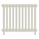Emmeline III - Chalk White Cast Iron Column Radiator H616mm x W762mm 3 Column - Wall Hung