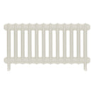 Emmeline III - Chalk White Cast Iron Column Radiator H416mm x W828mm 3 Column - Wall Hung
