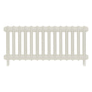 Emmeline III - Chalk White Cast Iron Column Radiator H416mm x W961mm 3 Column - Wall Hung