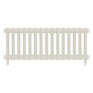 Emmeline III - Chalk White Cast Iron Column Radiator H416mm x W1028mm 3 Column - Wall Hung