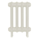 Emmeline III - Chalk White Cast Iron Column Radiator H416mm x W296mm 3 Column - Wall Hung