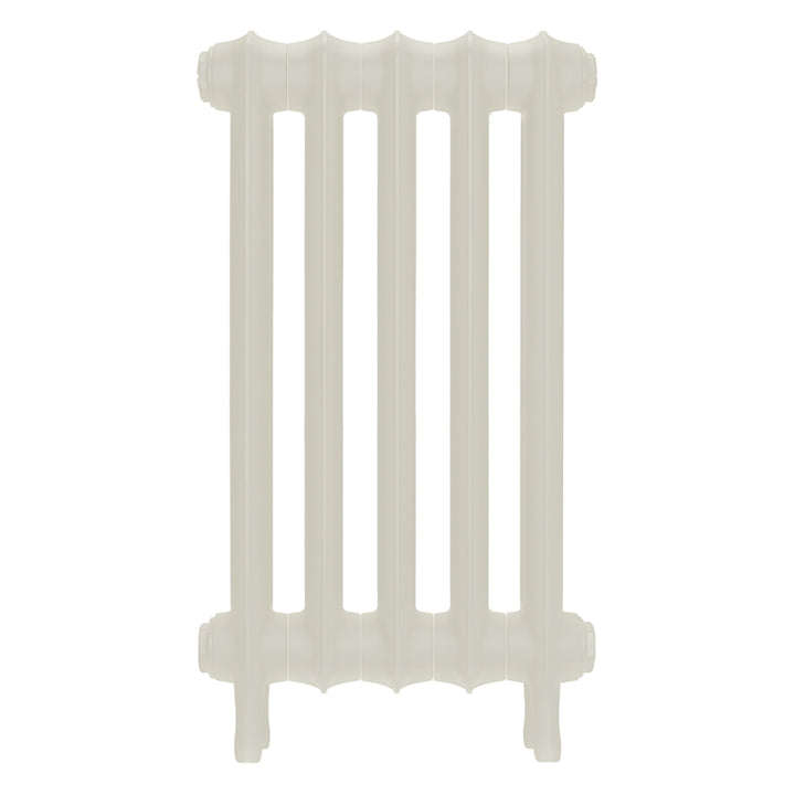 Emmeline III - Chalk White Cast Iron Column Radiator H616mm x W363mm 3 Column - Wall Hung