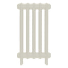 Emmeline III - Chalk White Cast Iron Column Radiator H616mm x W363mm 3 Column - Wall Hung