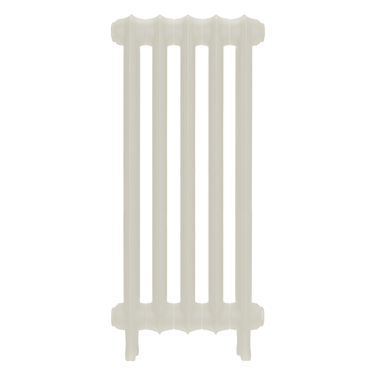 Emmeline III - Chalk White Cast Iron Column Radiator H816mm x W363mm 3 Column - Wall Hung