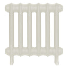 Emmeline III - Chalk White Cast Iron Column Radiator H416mm x W429mm 3 Column - Wall Hung