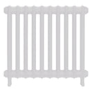 Emmeline I - Ceramic White Cast Iron Column Radiator H607mm x W695mm 1 Column - Wall Hung