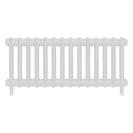 Emmeline I - Ceramic White Cast Iron Column Radiator H407mm x W961mm 1 Column - Wall Hung