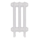 Emmeline I - Ceramic White Cast Iron Column Radiator H407mm x W230mm 1 Column - Wall Hung
