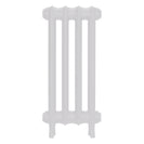 Emmeline I - Ceramic White Cast Iron Column Radiator H607mm x W296mm 1 Column - Wall Hung