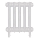 Emmeline I - Ceramic White Cast Iron Column Radiator H407mm x W363mm 1 Column - Wall Hung