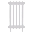 Emmeline I - Ceramic White Cast Iron Column Radiator H607mm x W363mm 1 Column - Wall Hung