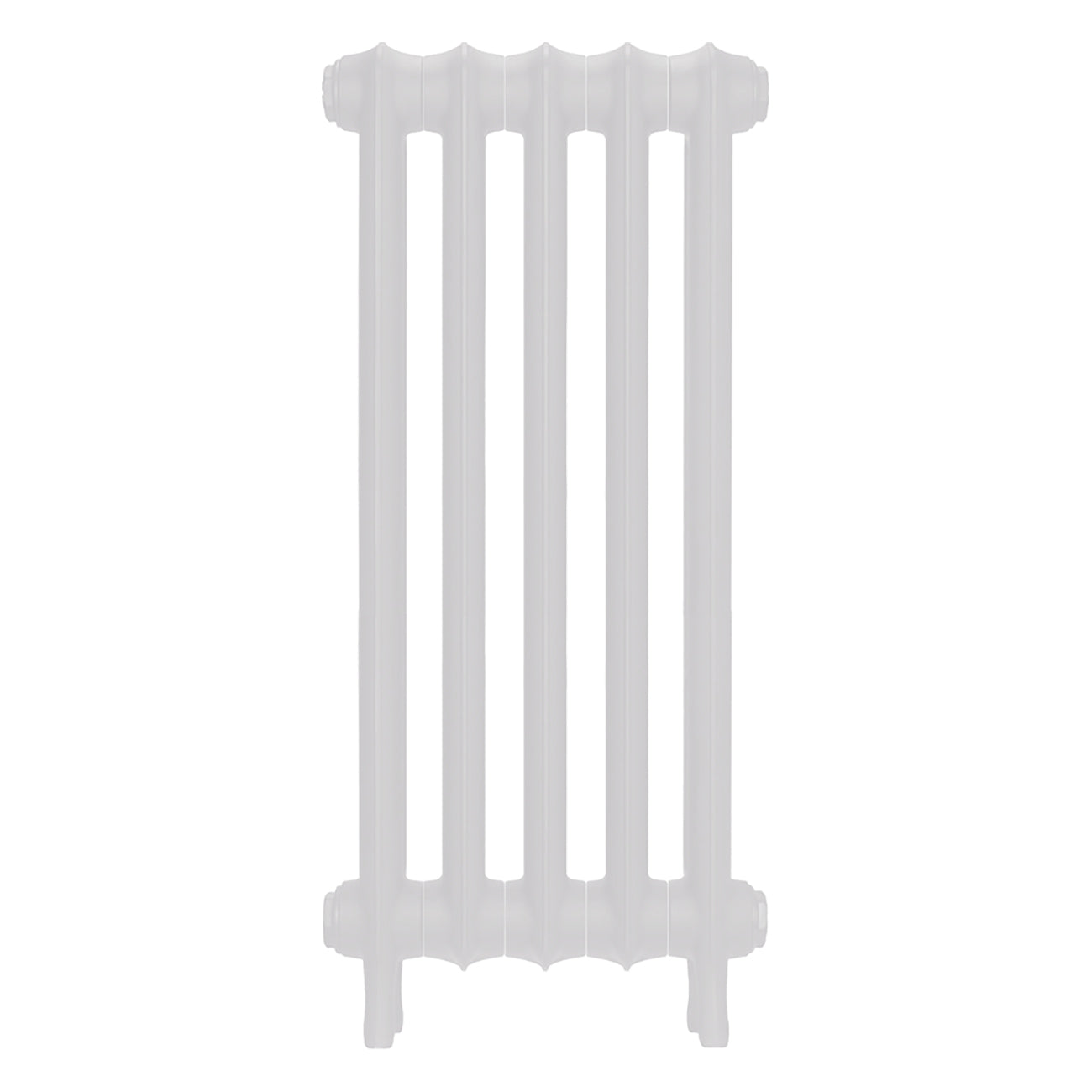 Emmeline I - Ceramic White Cast Iron Column Radiator H807mm x W363mm 1 Column - Wall Hung