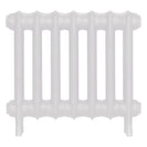 Emmeline I - Ceramic White Cast Iron Column Radiator H407mm x W496mm 1 Column - Wall Hung