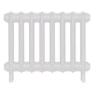 Emmeline I - Ceramic White Cast Iron Column Radiator H407mm x W562mm 1 Column - Wall Hung