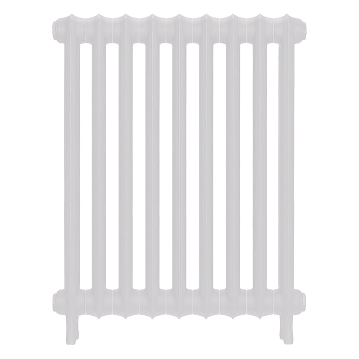 Emmeline I - Ceramic White Cast Iron Column Radiator H807mm x W629mm 1 Column - Wall Hung