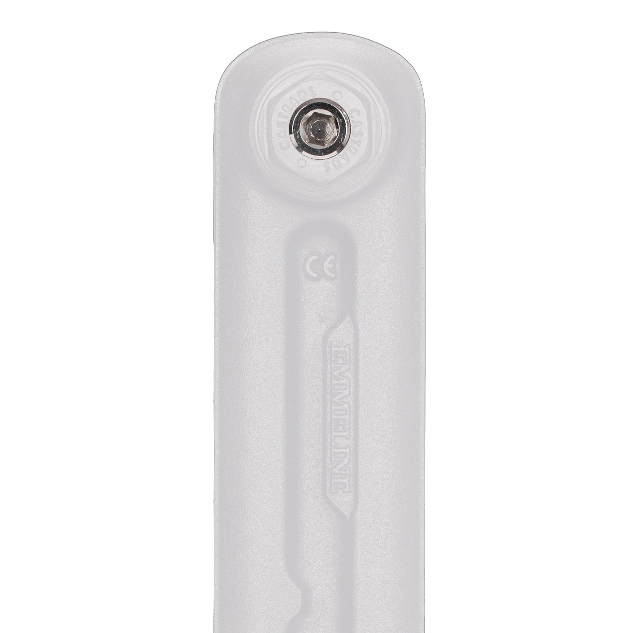 Emmeline I - Ceramic White Cast Iron Column Radiator H465mm x W1028mm 1 Column - Floor Standing
