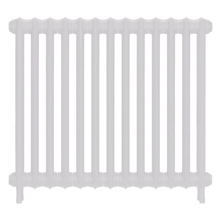Emmeline II - Ceramic White Cast Iron Column Radiator H813mm x W895mm 2 Column - Wall Hung