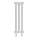 Emmeline II - Ceramic White Cast Iron Column Radiator H813mm x W230mm 2 Column - Wall Hung